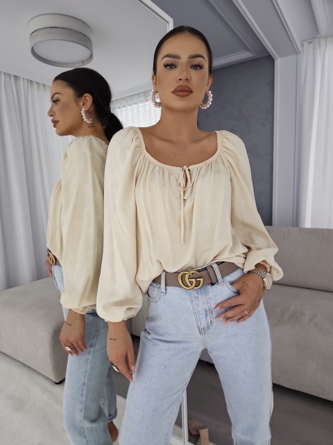 Bluzka LORA- jasny beż By Me