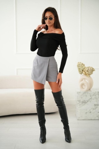 Bluzka hiszpanka z wiskozy z różą Me Gusta