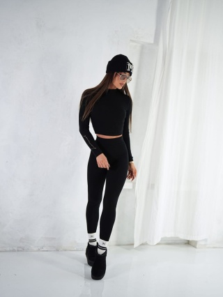 Skarpety LOGO ecru La Manuel