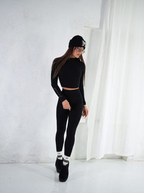 Skarpety LOGO ecru La Manuel