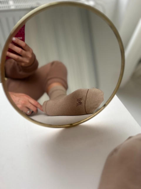 Skarpety SICKKICK beż La Manuel