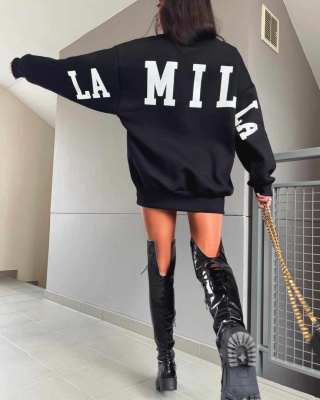 Bluza LAMILLA LONG czarna La Milla