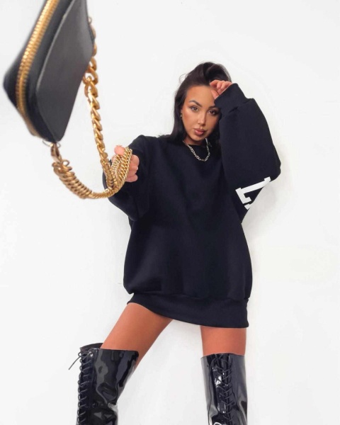 Bluza LAMILLA LONG czarna La Milla