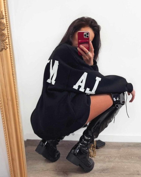 Bluza LAMILLA LONG czarna La Milla