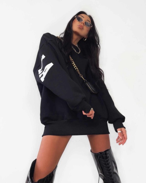 Bluza LAMILLA LONG czarna La Milla