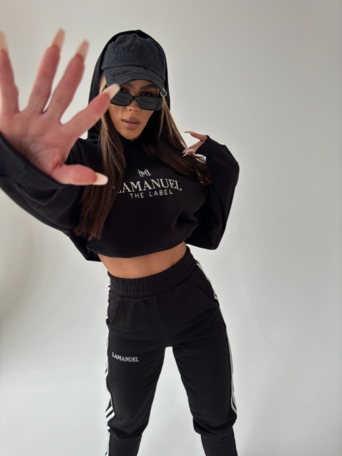 Komplet HUNDRED czarny La Manuel