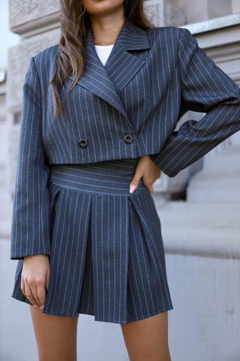 Krótka marynarka w paski ANGELA Me Gusta