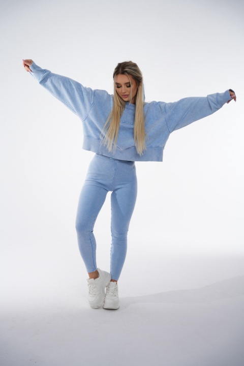 Legginsy BG SHAPE błękitny Brandenburg Couture