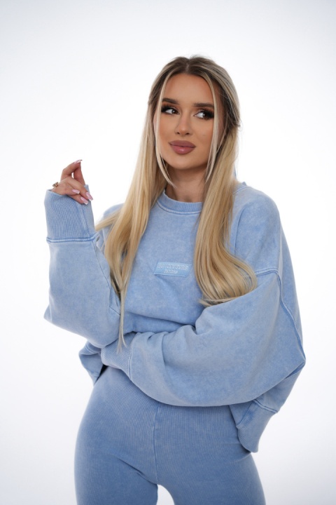 Bluza BG ACID | błękitny Brandenburg Couture