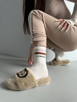 Skarpety PRIVATE ecru La Manuel