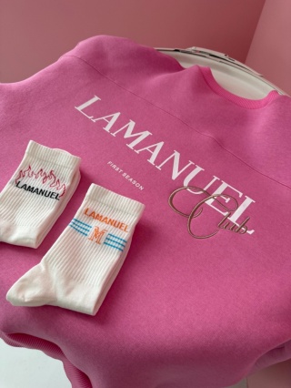 Skarpety FIRE UP ecru La Manuel