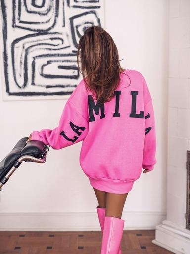 Bluza LAMILLA LONG różowa La Milla