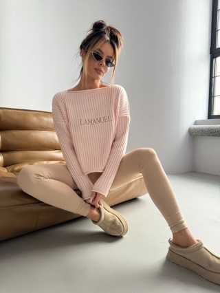 Sweter FORGET ME NOT puder La Manuel