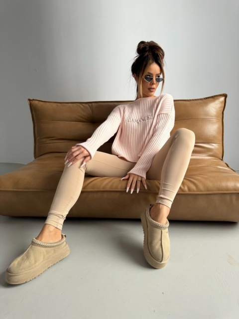 Sweter FORGET ME NOT puder La Manuel