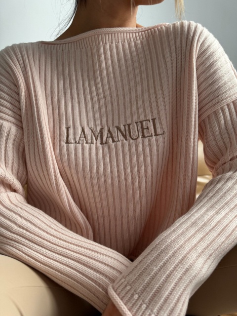 Sweter FORGET ME NOT puder La Manuel