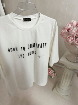 T-shirt DOMINATE ecru By Me