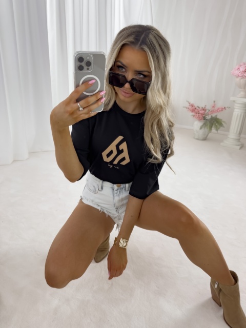 T-shirt PARADISE – czarny By Me