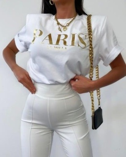 PARIS T-shirt white La Milla