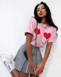 T-shirt HEARTS różowy La Milla