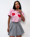 T-shirt HEARTS różowy La Milla