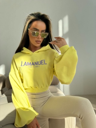 Bluza PRAISE ME żółta La Manuel