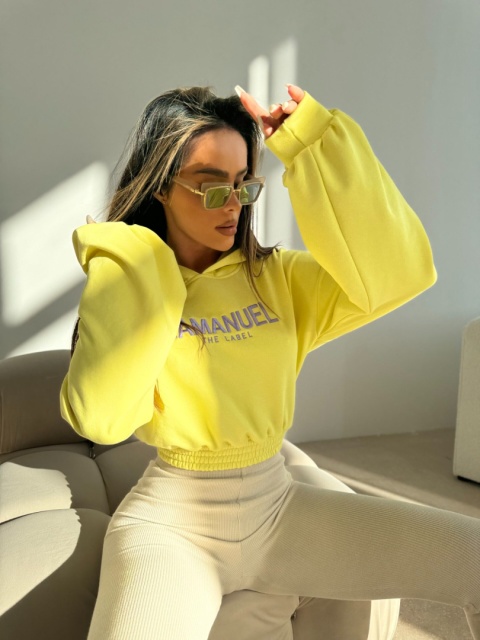 Bluza PRAISE ME żółta La Manuel