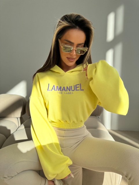 Bluza PRAISE ME żółta La Manuel
