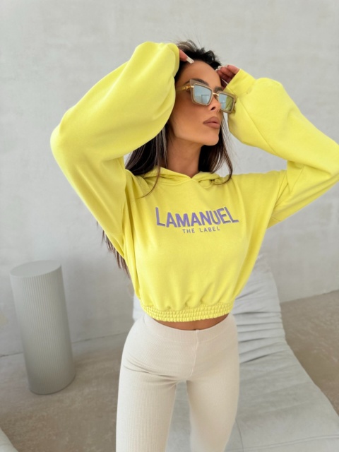 Bluza PRAISE ME żółta La Manuel