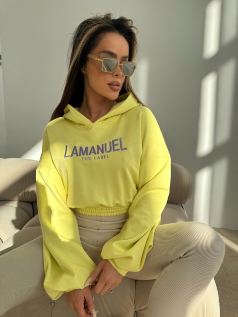 Bluza PRAISE ME żółta La Manuel