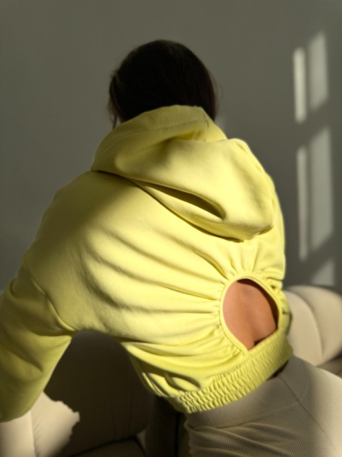 Bluza PRAISE ME żółta La Manuel