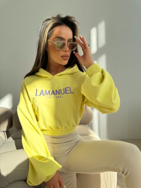 Bluza PRAISE ME żółta La Manuel