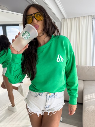 Bluza FLORIDA zielona By Me