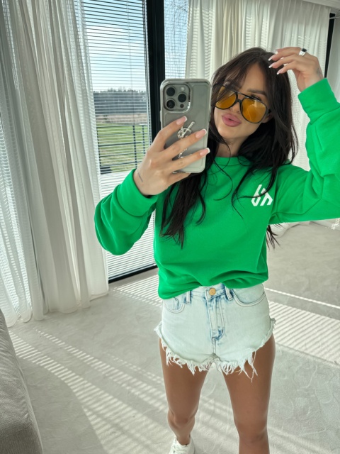 Bluza FLORIDA zielona By Me