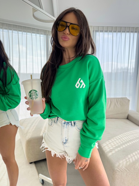 Bluza FLORIDA zielona By Me