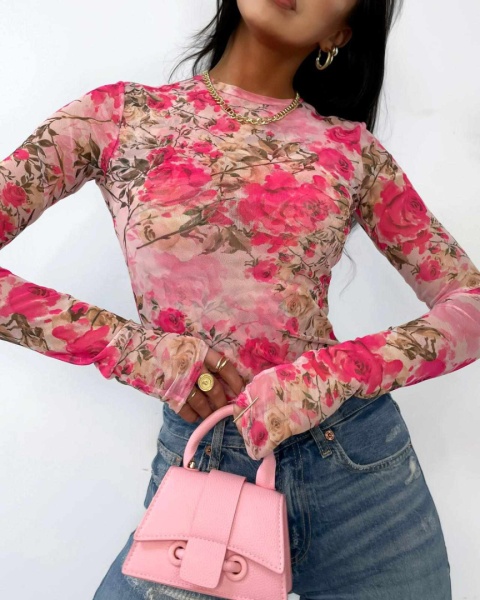 Bluzka siatka ROSE La Milla