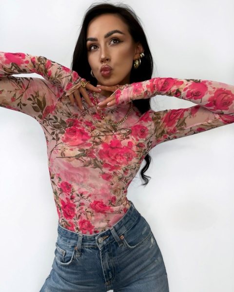 Bluzka siatka ROSE La Milla