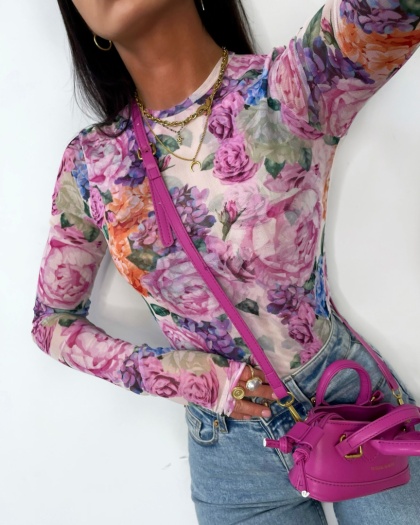 Bluzka siatka PINK & VIOLET La Milla