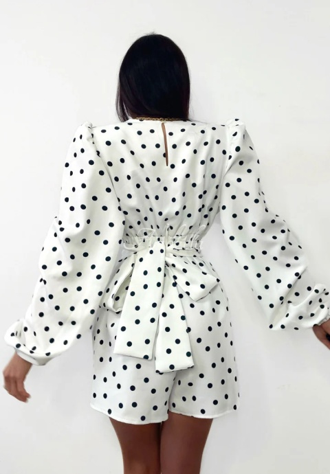 Kombinezon SUPER GLOW groszki La Milla