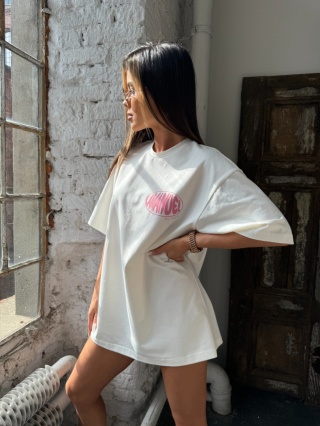 T-shirt HYPE ecru La Manuel