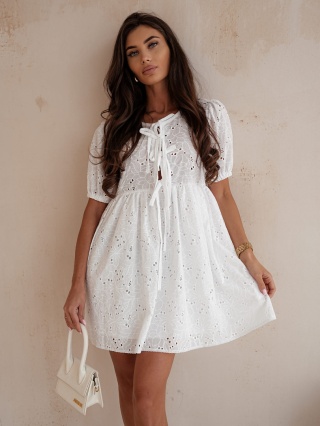 Ażurowa sukienka z bawełny Xana