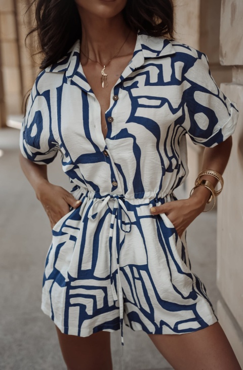 Kombinezon SUMMER STYLE ze wzorki Xana