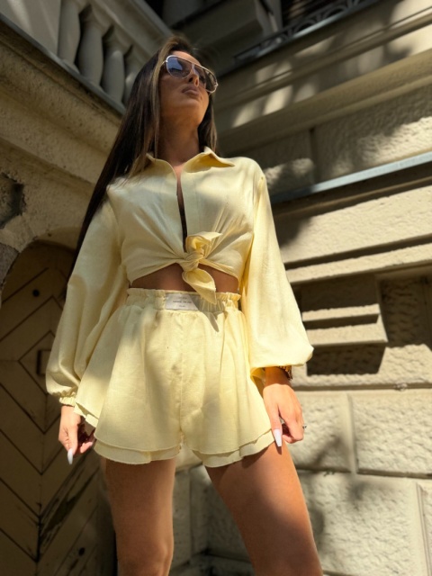 Komplet FORTUNE żółty La Manuel