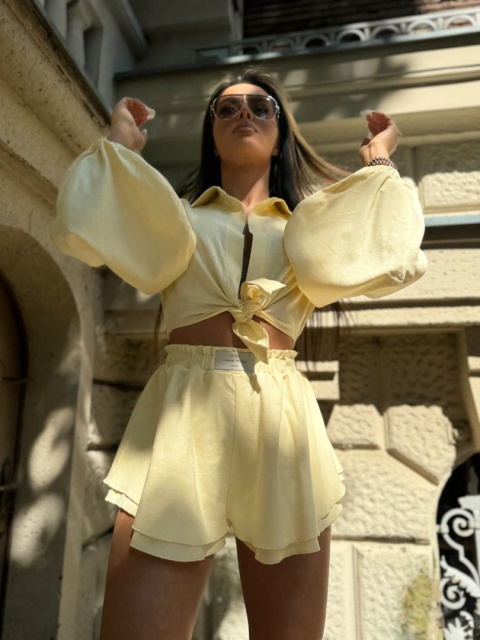 Komplet FORTUNE żółty La Manuel