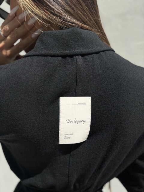 Komplet WAVE czarny La Manuel