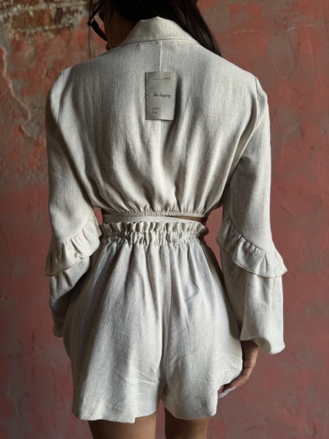 Komplet WAVE beżowy La Manuel