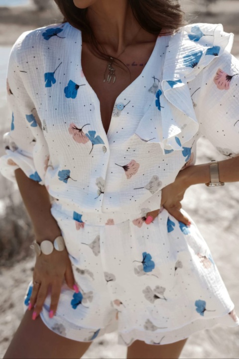 Komplet muślinowy BELLA flowers