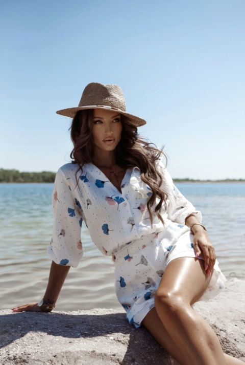 Komplet muślinowy BELLA flowers