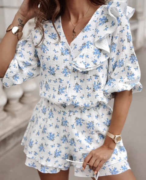 Komplet muślinowy BELLA little flowers