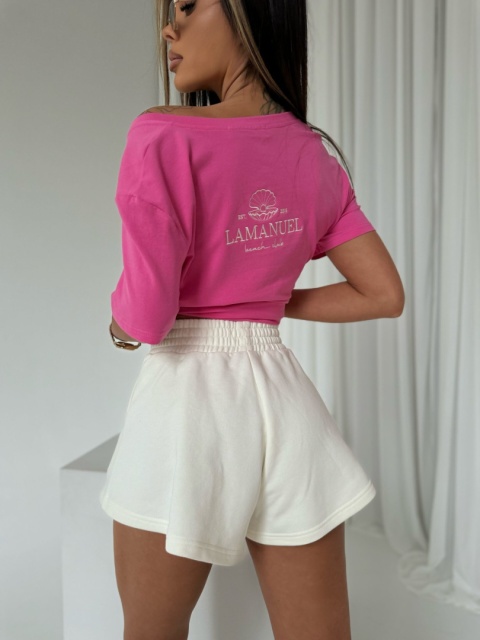 T-shirt FREE fuksja La Manuel