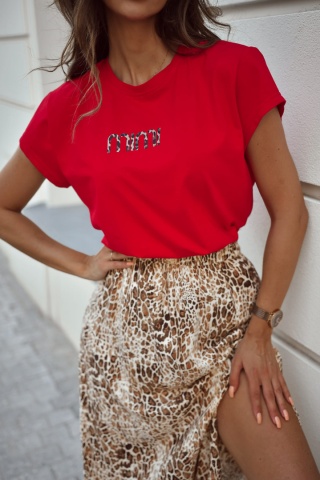 T-shirt MIMI czerwony Xana